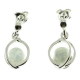 Pendientes de piedra luna