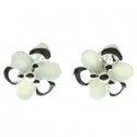 Pendientes piedra luna