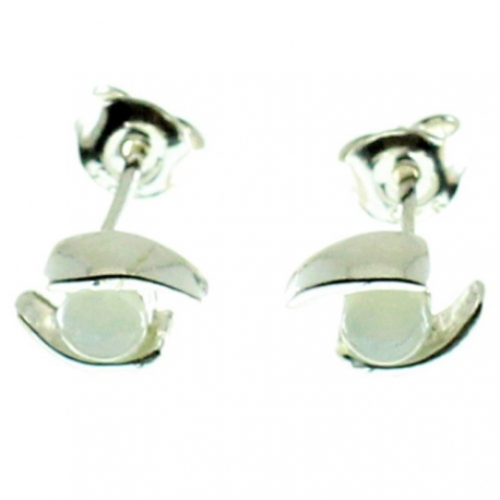 Pendientes piedra luna