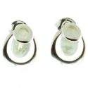 Pendientes piedra luna