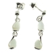 Pendientes piedra luna