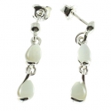 Pendientes piedra luna