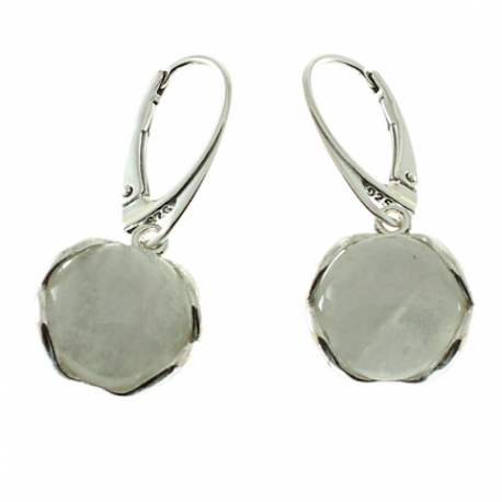 Pendientes piedra luna