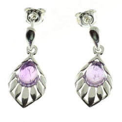 Pendientes amatista