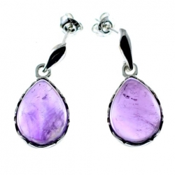 Pendientes amatista