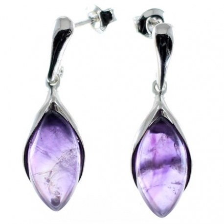Pendientes amatista