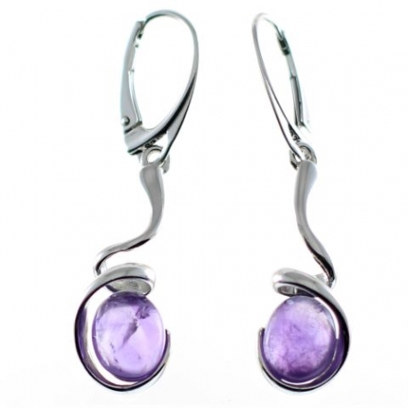 Pendientes amatista