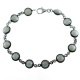 Pulsera ópalo lechoso