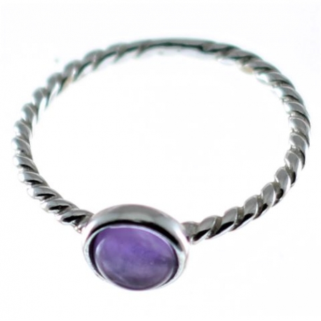 Anillo amatista