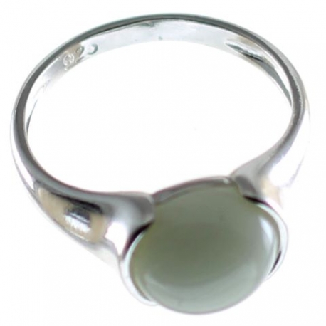 Anillo ópalo lechoso