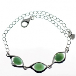 Pulsera crisoprasa