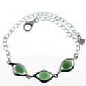 Pulsera crisoprasa
