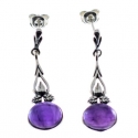 Pendientes amatista