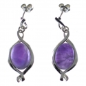Pendientes amatista