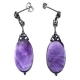Pendientes amatista