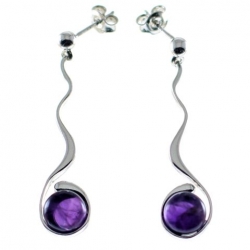 Pendientes amatista