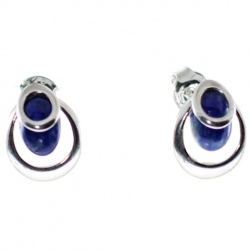 Pendientes lapislázuli