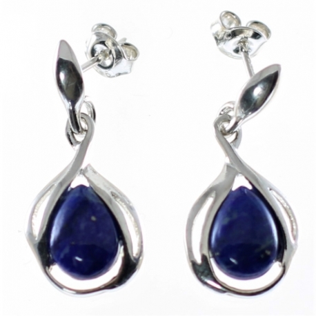 Pendientes lapislázuli