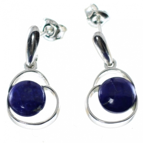 Pendientes de lapislázuli