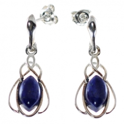 Pendientes lapislázuli