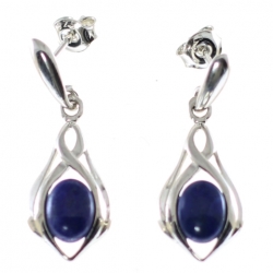 Pendientes lapislázuli