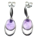 Pendientes amatista