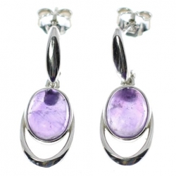 Pendientes amatista