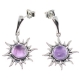 Pendientes amatista