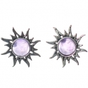 Pendientes amatista