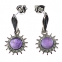 Pendientes amatista