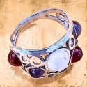 Anillos de diferentes piedras