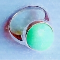 Anillos de crisoprasa