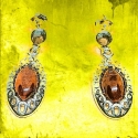 Pendientes de granate