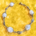 Pulseras de calcedonia