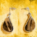 Pendientes de ojo de tigre